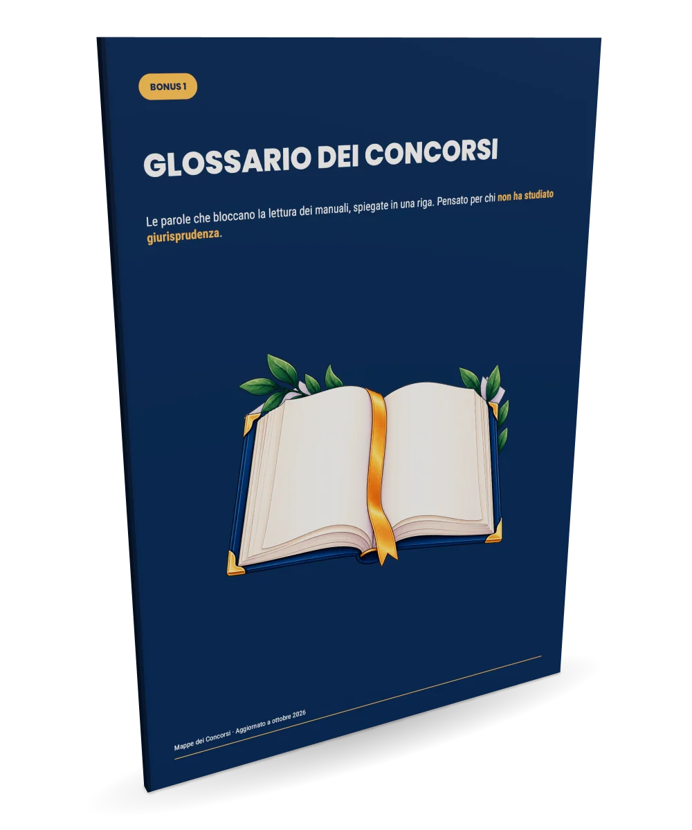 E-book Glossario dei Concorsi